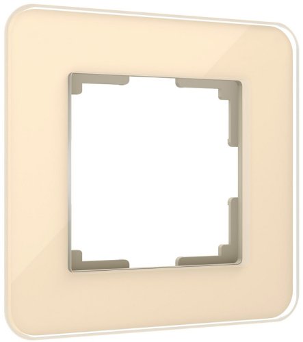 Рамка универсальная Werkel Elite 1-м. стекло айвори картинка